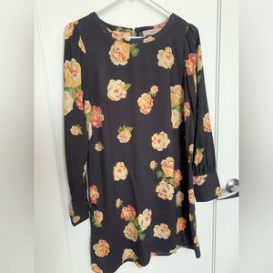 Loft floral work dress